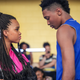 Quvenzhané Wallis and Isaiah Hill